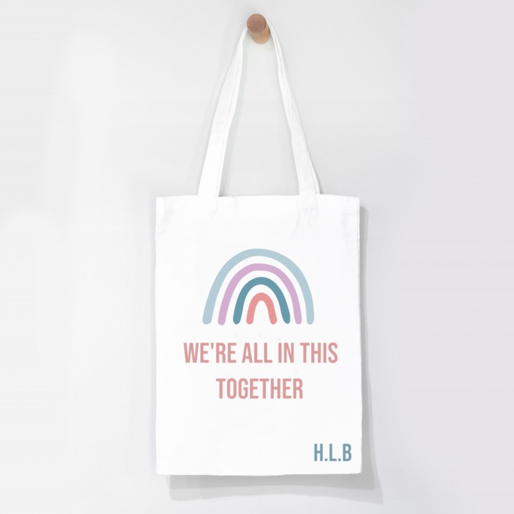 Personalised Tote Bag - We're all in this together